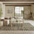 James Charcoal Multicolor Modern Indoor Rug-1366361995