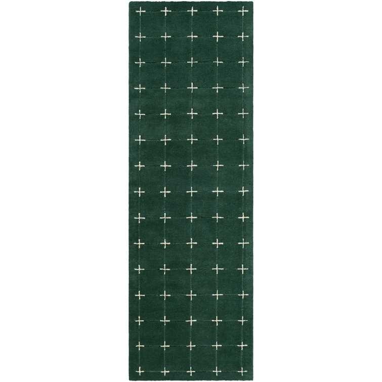 Mallory Green Hand Tufted Area Rug