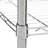 Malakaj 36'' W Metal Shelving Unit