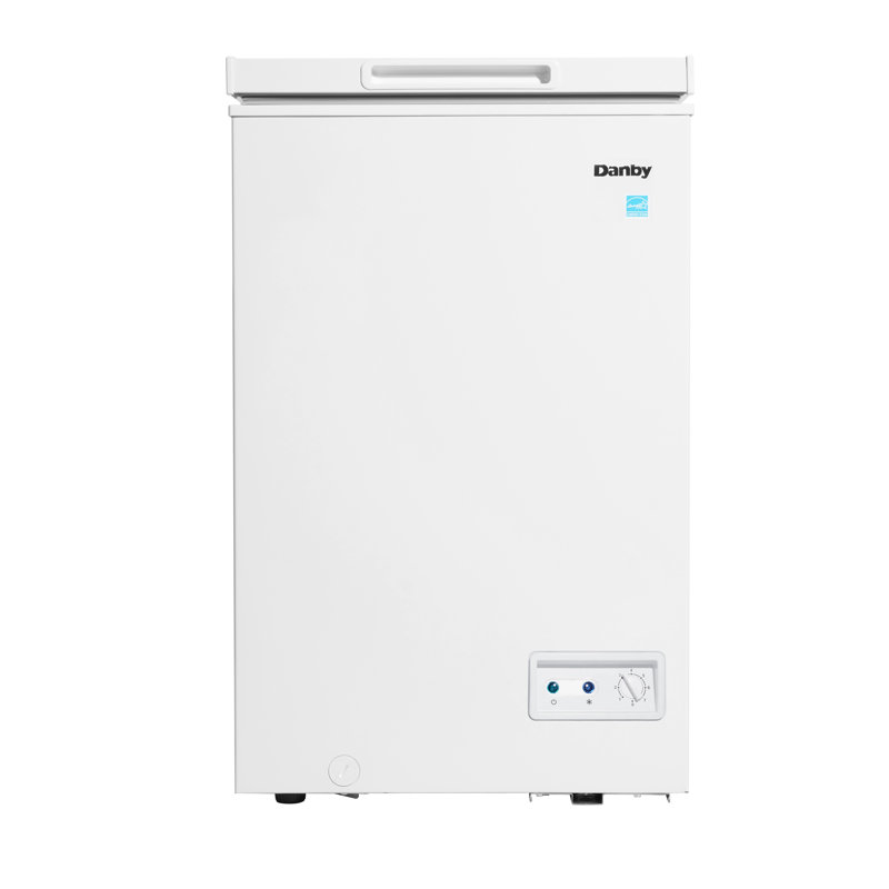 3.5 Cubic Feet Chest Freezer with Adjustable Temperature Controls