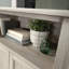 Armoire de rangement, finition brune