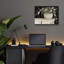  «Apple Blossom Beauty 2» par Cindy Jacobs, art mural en verre acrylique, 16 po x 12 po