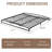 Low Bed Frame California King Size, 6 Inch Heavy Duty Metal Platform