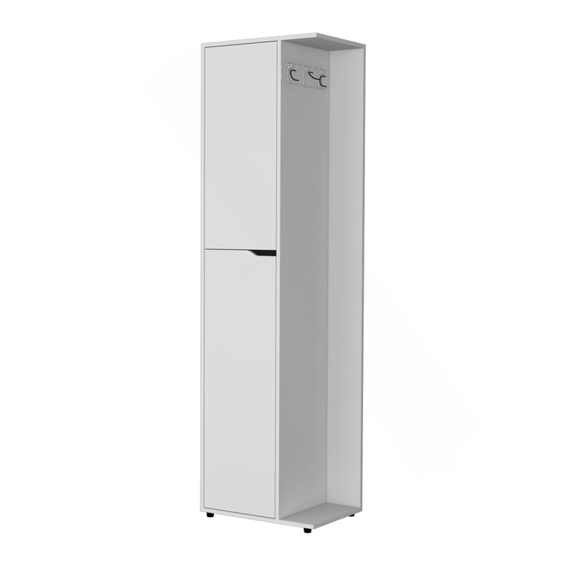 White 2-Door Cabinet