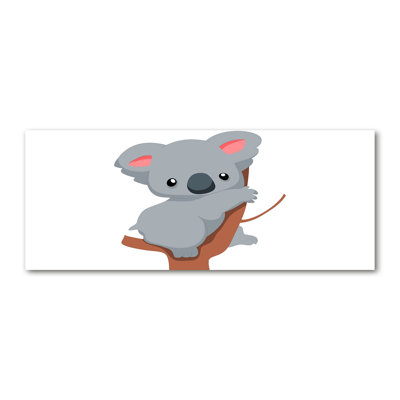 Koala On The Tree - Wrapped Canvas Print