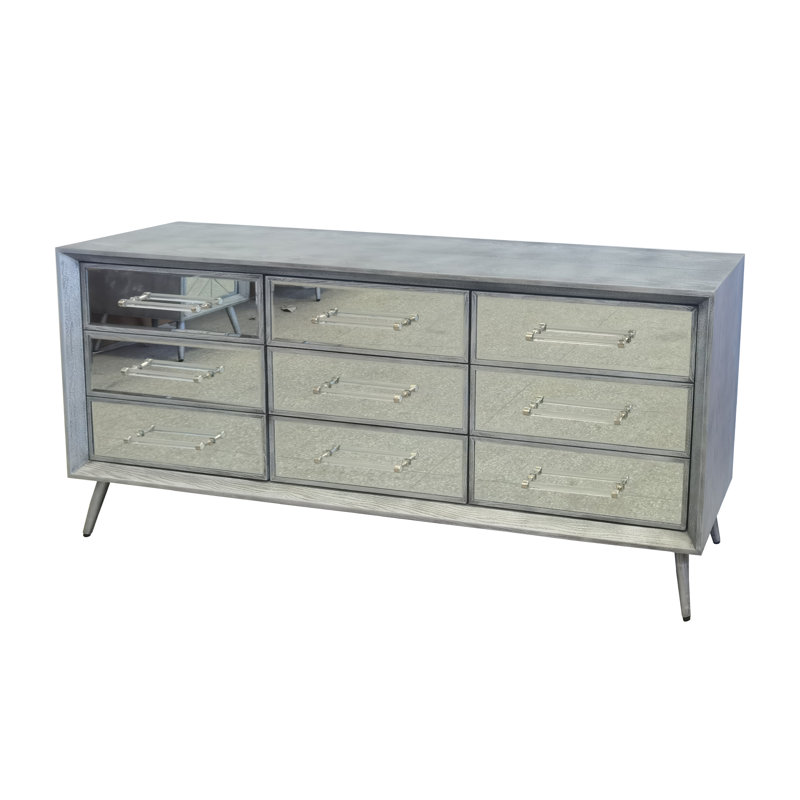 Carruth 149cm Sideboard, Grey/Silver