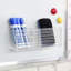 Acrylic Plastic 2-Slot Acrylic Magnetic Office Pen Holder