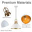 Luminaire suspendu moderne dôme 11,8 po-1613540661-1612821007