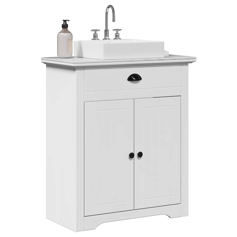 Aaliah Bathroom Cabinet, White