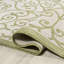 Tapis intérieur / extérieur vert / crème Deilani-983791268