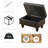 Keevha 28.5''Wide Rectangle Solid Colour Storage Ottoman-987953350