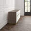 Jasper 84" Wide Walnut Wood Sideboard