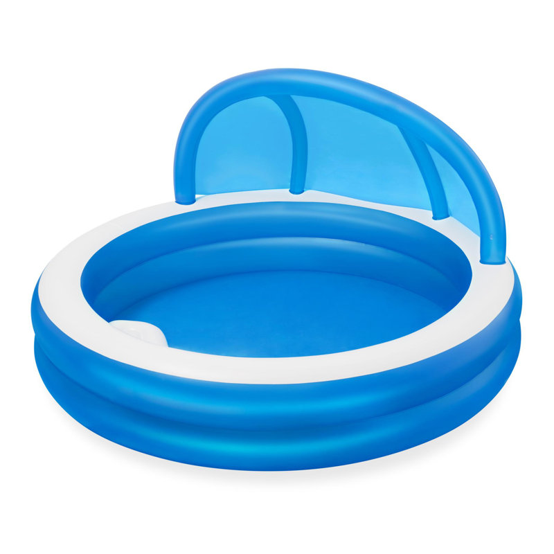 Round Inflatable Pool 140cm H x 241cm W x 241cm L