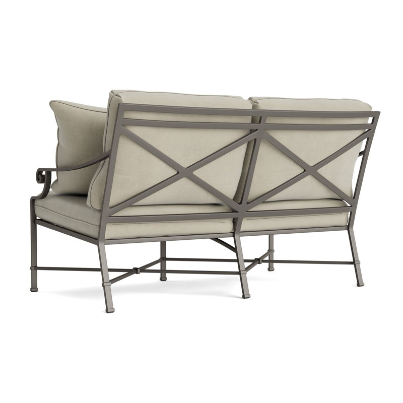 Venetian Outdoor 2 - Seat Loveseat, Fusion Natural, Mica