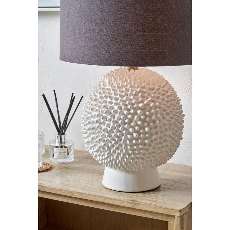 Stodola Ceramic Table Lamp, White