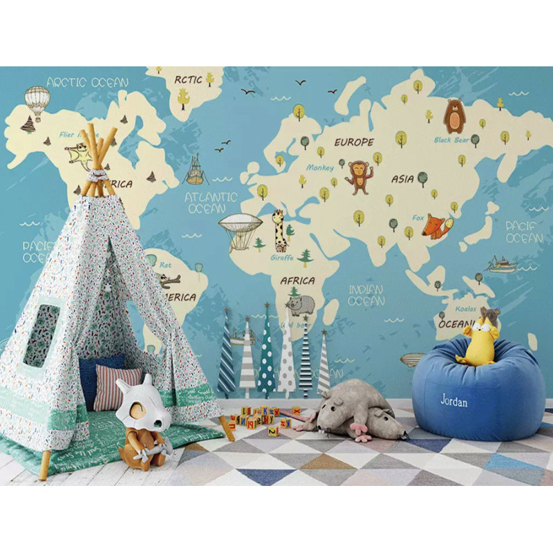 Ramas Wall Mural, 49" L x 75" W