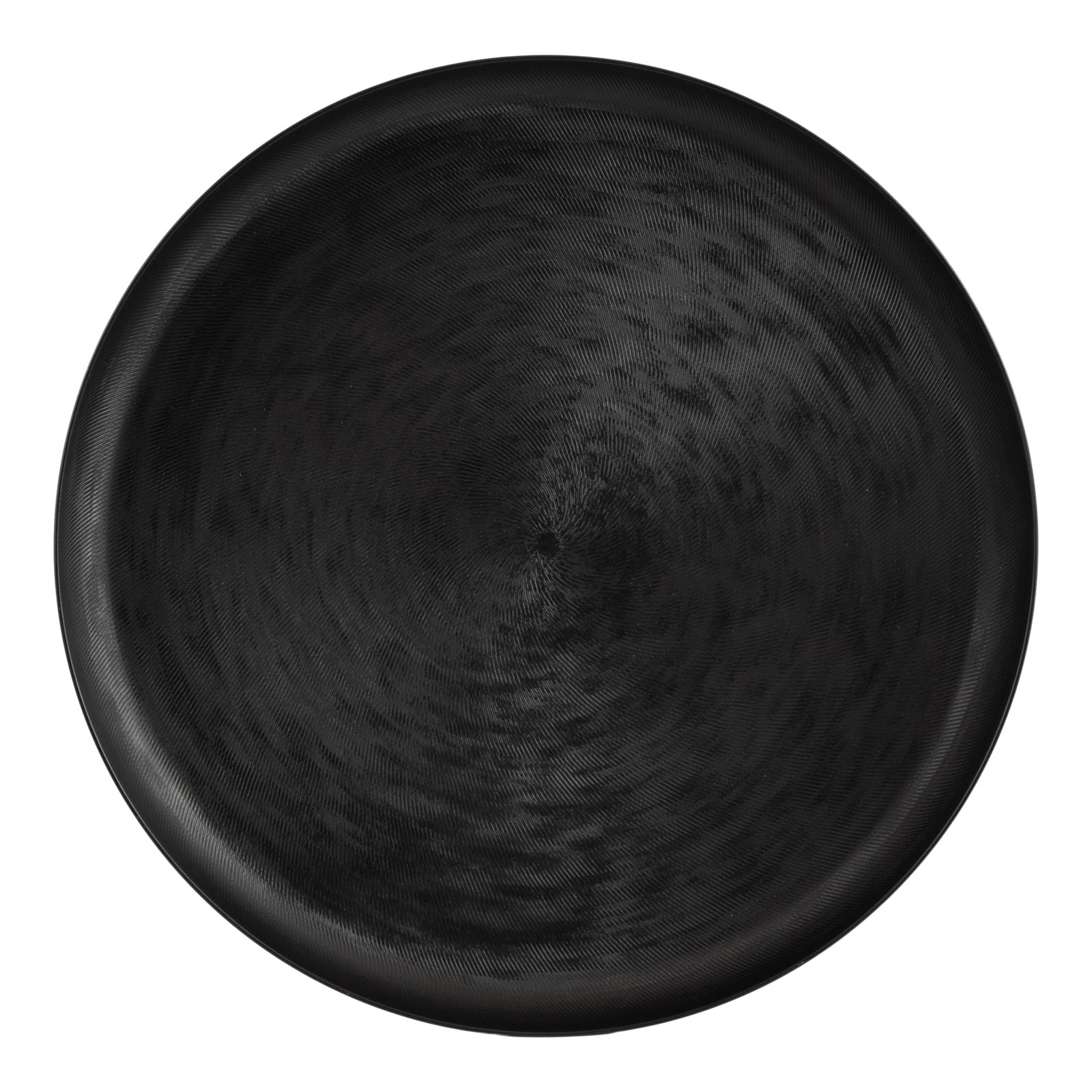 Hensley Decorative Tray, Black, 1.5" H x 16.25" W x 16.25" D
