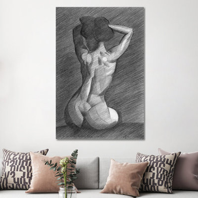 A 2nd Tribute to Bettie Page 1 Piece Wrapped Canvas Wall Art