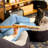 Chaise de terrasse gonflable