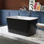 Baignoire de trempage autoportante en acrylique 49 po-106838224
