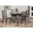 Erin-Marie Round Dining Table, Dark Tobacco