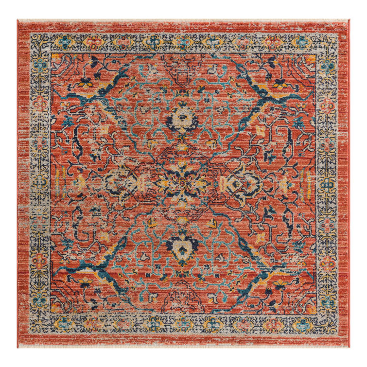 Alkire Floral Indoor Rug