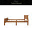 Lit plateforme avec base de lit en bois et lit-bateau-1095192544