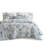 Botanical 100% Cotton Sateen Duvet Cover Set-114714045-114714047