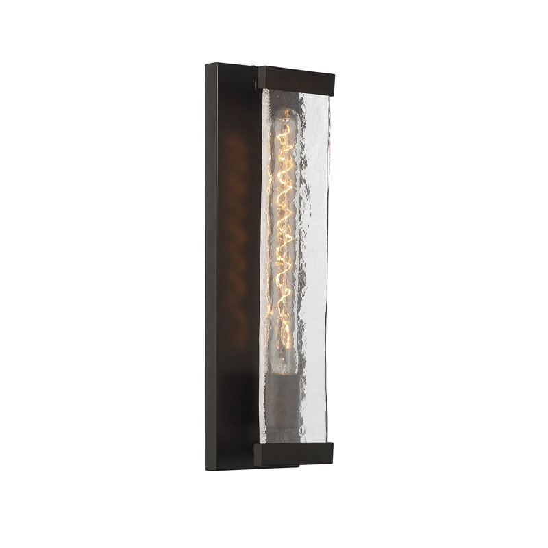 Belmeade 1 - Light Dimmable Flush Mount in Bronze,  Bronze