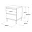 Table de chevet 2 tiroirs Blaire-1751333796