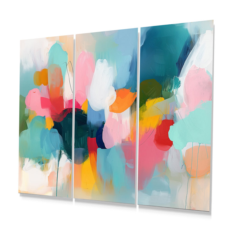 Corlin - ensemble d'art mural minimaliste, Métal métal, H 28 po x l 36 po x P 1 po