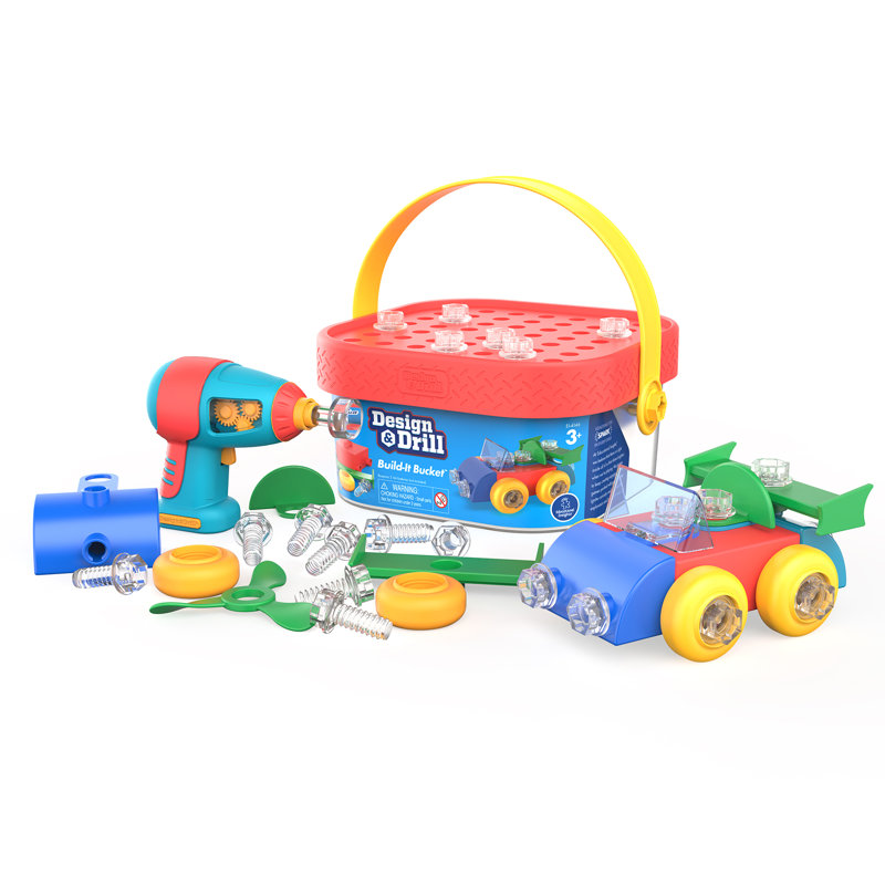 Educational Insights Design & Drill Build-It Bucket