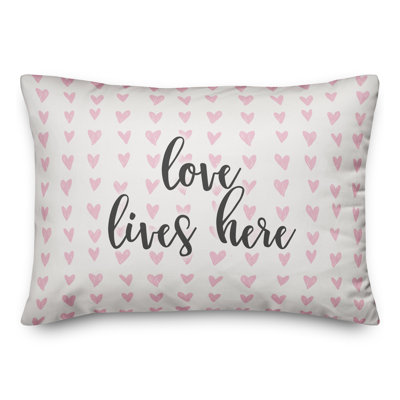  Coussin Love Lives Here