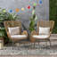 Ensemble de 2 chaises de patio en osier avec coussins Tapscott-932360519-932360516