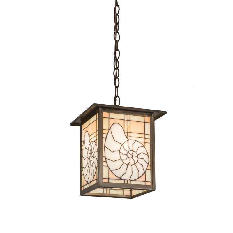 Luminaire suspendu rectangulaire 1 lumière