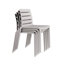 Chaise empilable en plastique Rylan pour l'intérieur ou l'extérieur - ensemble de 2-98845500
