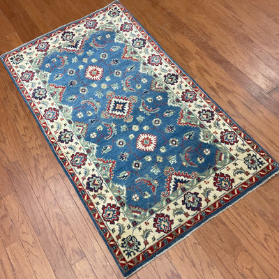 Handmade Kazak Wool Rug