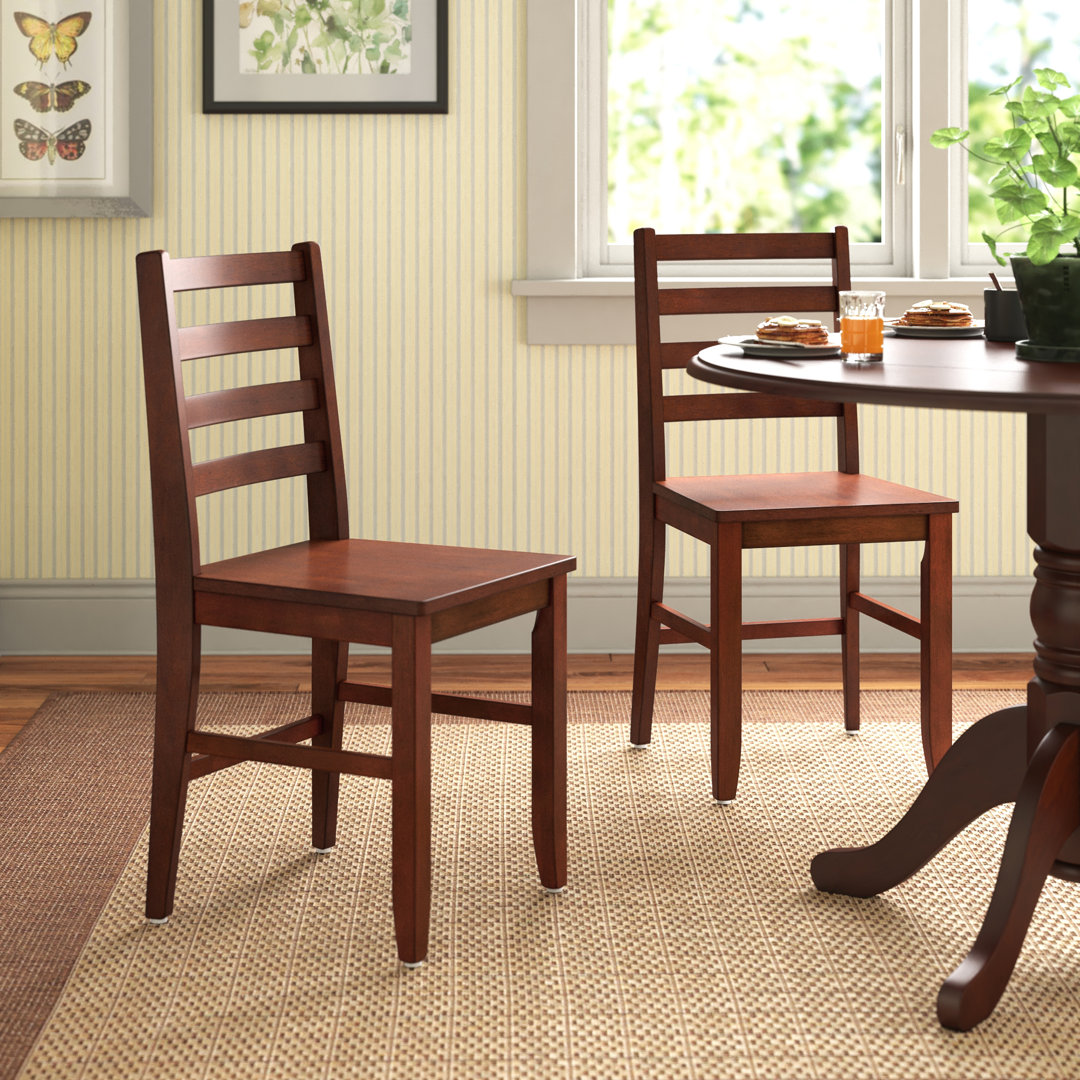 Adonis 17.98'' H Solid Wood Side Chair (Set of 2) Andover Mills™