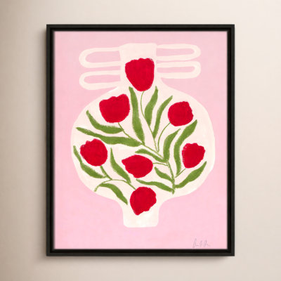 Vase No. 02 Print by Camilla Bergqvist
