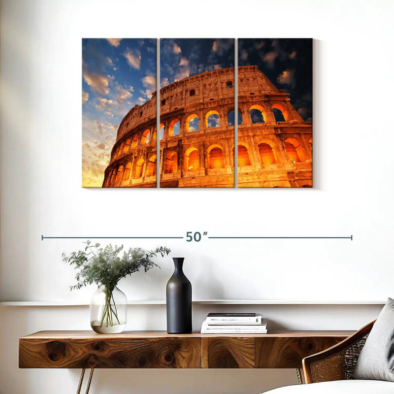 Lilie Colosseum Autumn Sunset, H 24 po x l 38 po