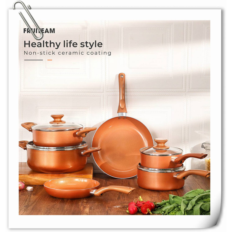 10 - Piece Aluminum Cookware Set