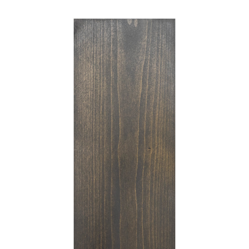 Emerald Lee Poplar Solid Wood Floating Shelf, 2" H x 12" W x 6" D