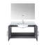 Ensemble de meuble-lavabo avec robinet et miroir DEL-1213027825-1213027828