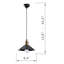 Adjustable Height Metal Body Single Pendant