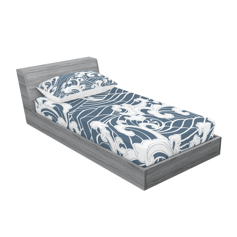 Microfiber Sheet Set, Twin XL Sheet Set with Fitted Sheet
