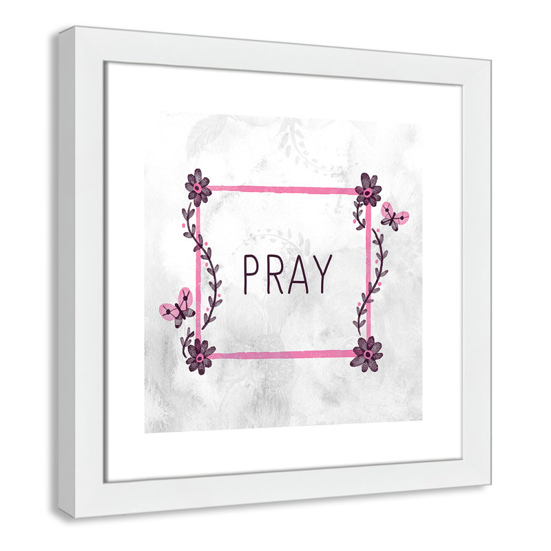 My Girl 4, impression sur papier, Encadré plat blanc, H 16 po x l 16 po x P 0,6 po