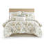 Ensemble d'édredon surdimensionné en satin de coton 6 pièces Cal King