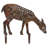 Hand-Painted Decorative Garden Object, 25.2 x 28.3 inches | 100% Metal Construction, Thickness: 0.06 inches | Lightweight at 3.7 lbs, No Assembly Required | Unique Color Variations for Stunning Outdoor Decor-2081272533