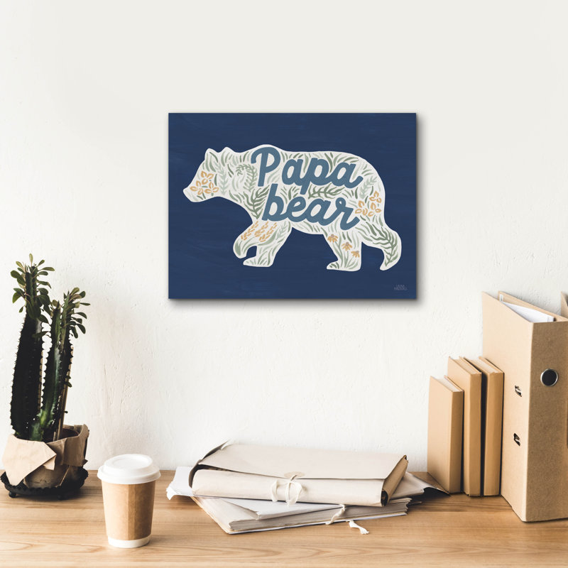 «Lakeside Days Xii Blue» par Laura Marshall, art mural sur toile, H 12 po x l 16 po x P 0,75 po