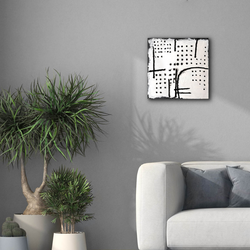 Toile épique Graffiti «Scribed Platform 2» par Michael Willett, 18 po x 18 po, H 18 po x l 18 po